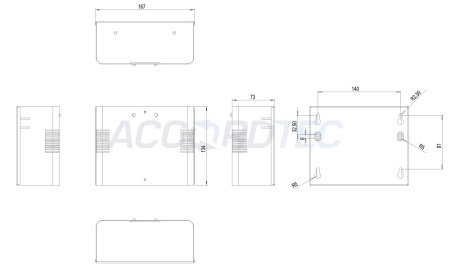 ББП-20 Lite Блок бесперебойного питания ACCORDTEC, 12 В, 2 A